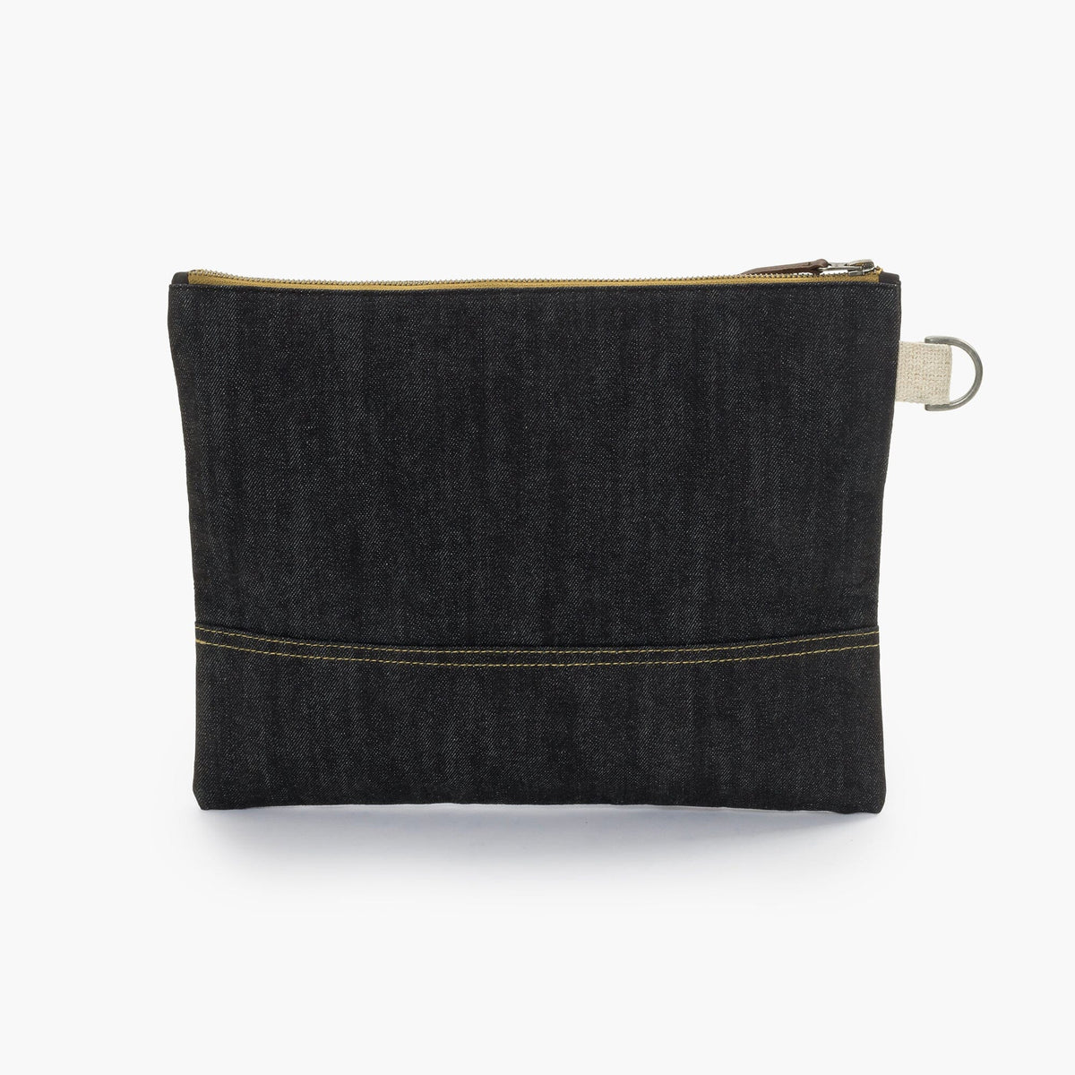 Neelum Zipper Pouch - Denim